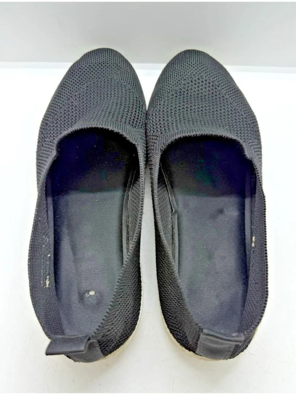 Tommy Bahama Sunset Slip On Shoes Women's 9 Memory Foam Knit Shoes Black 247155